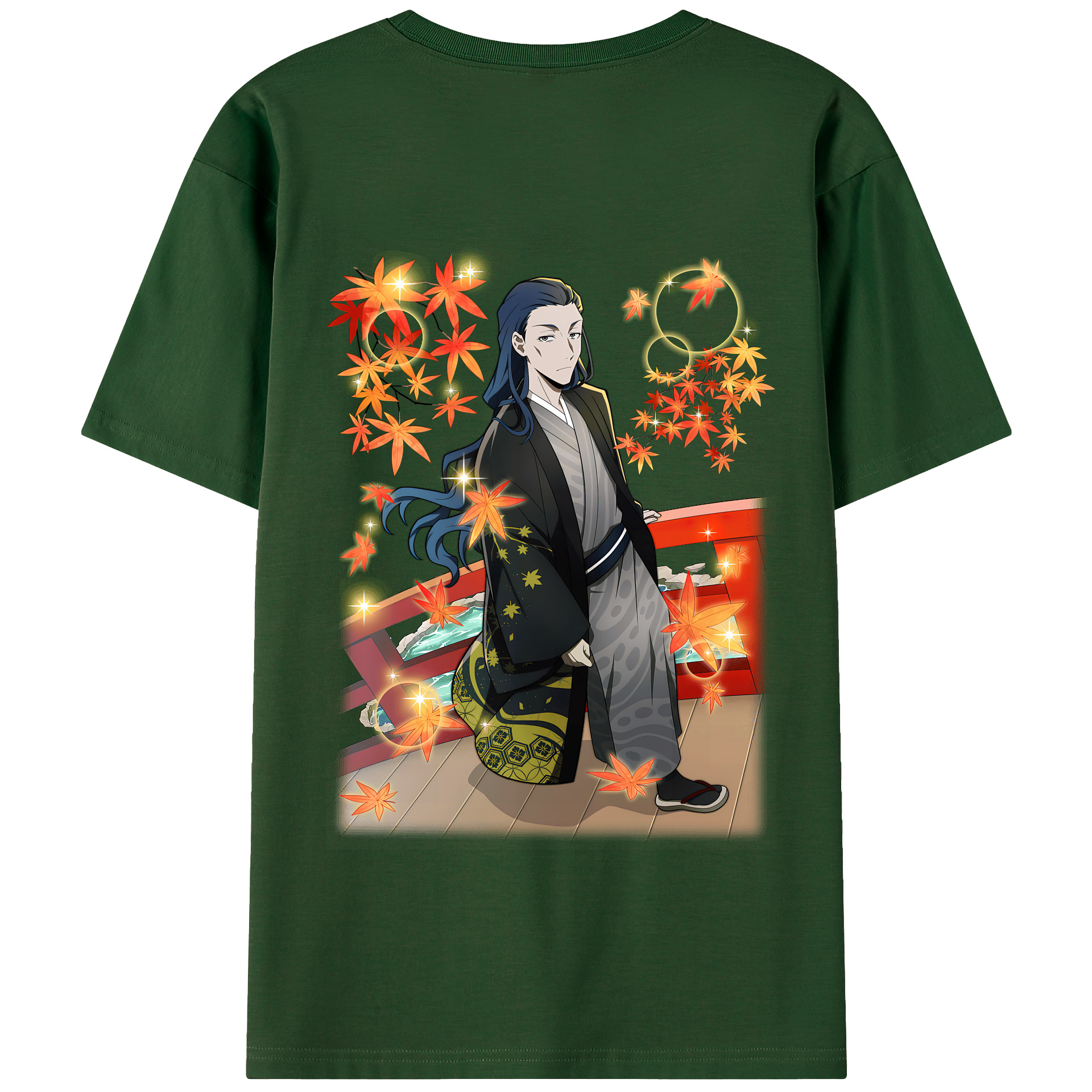 （画像用） 文豪ストレイドッグス Bungo Stray Dogs 綿100％半袖Tシャツ（背面プリント）